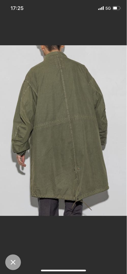 M65 LINER SET/モッズコート/ライナー セット 試着のみ