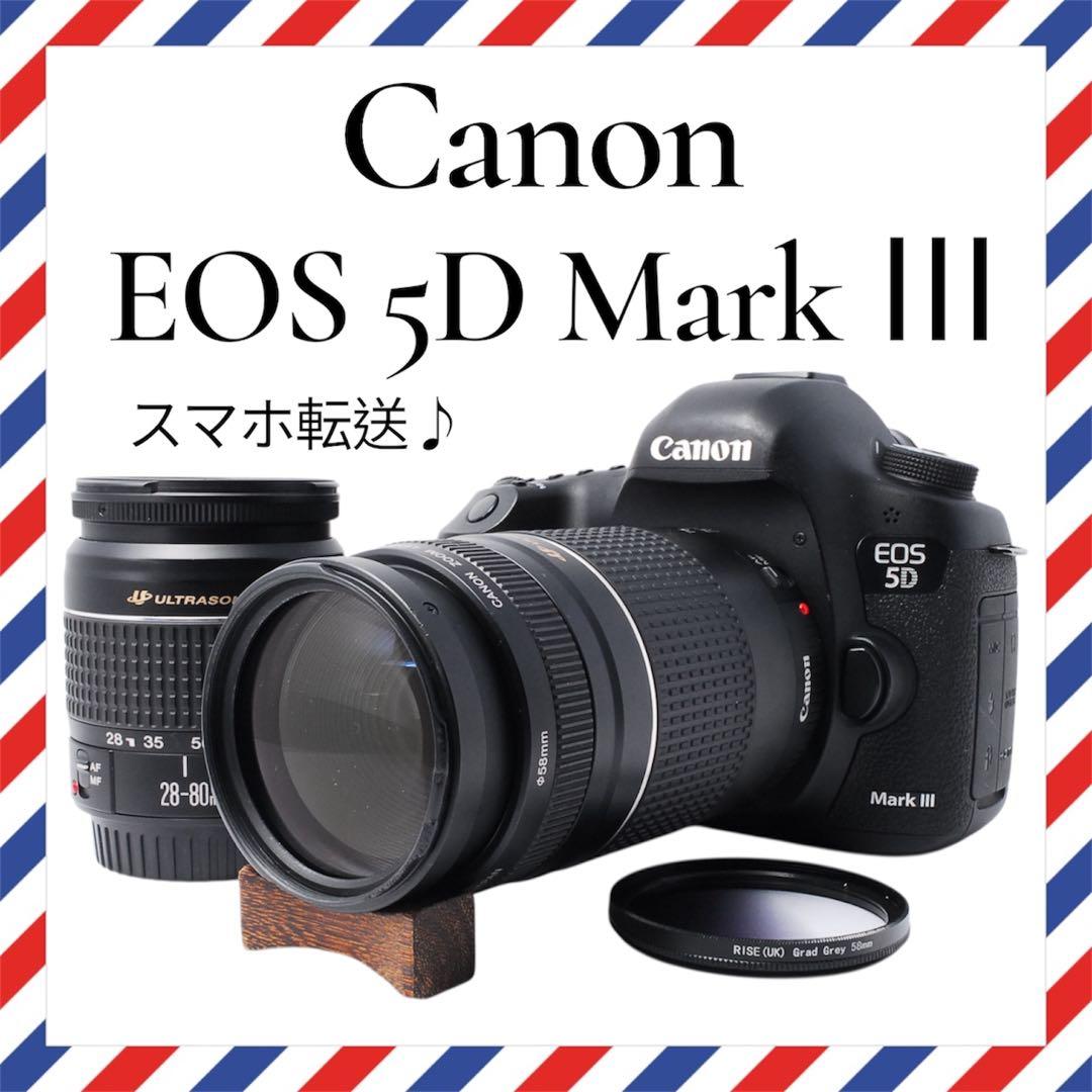 大人気の名機❤️Canon EOS 5D Mark III ❤️ダブルレンズセット