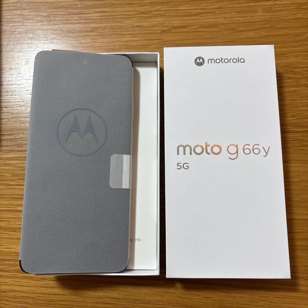 moto g 66y 5g 新品未使用　ブラックオイスター