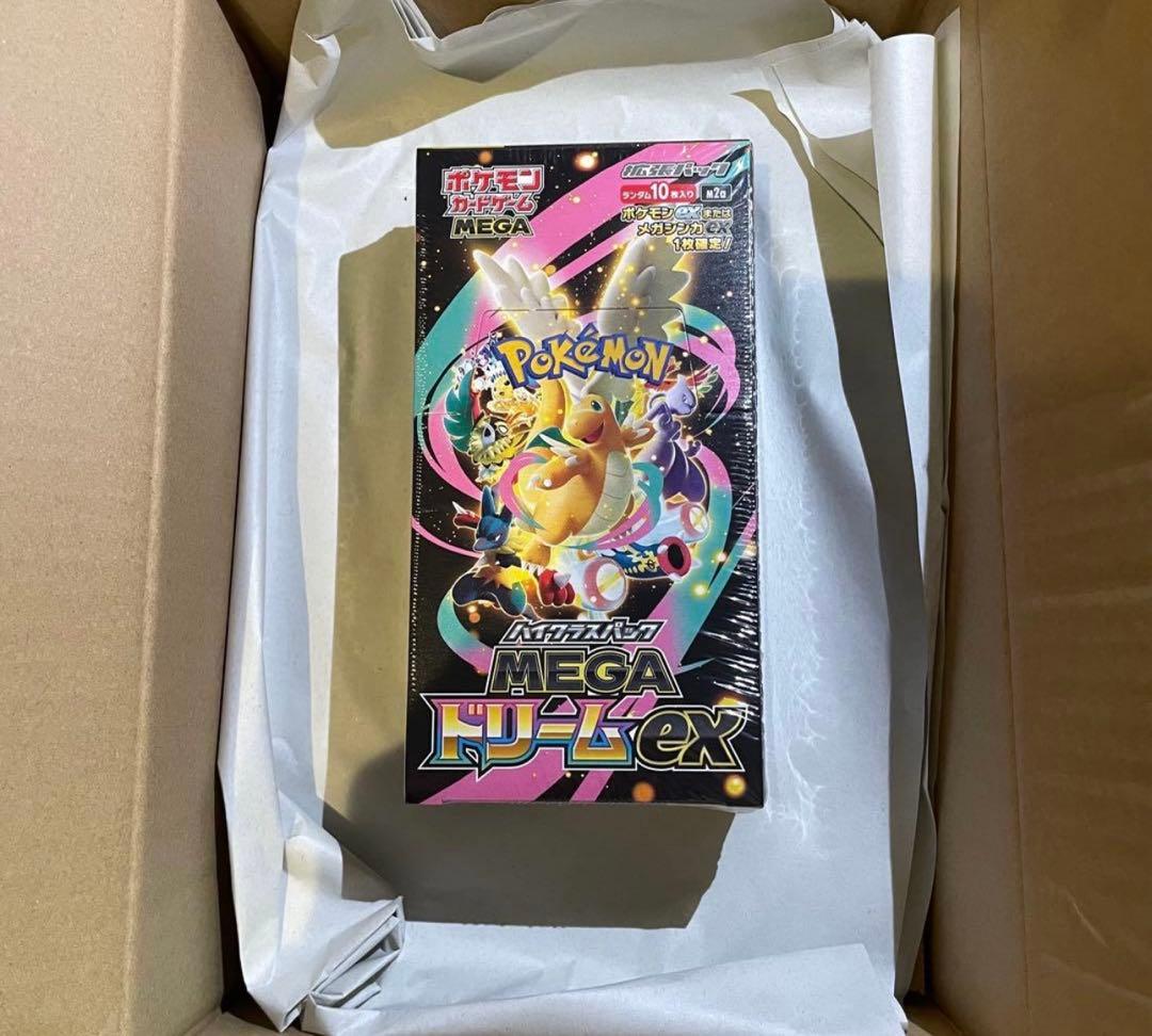 新品未使用ポケモンカードゲーム MEGAドリームex 1BOX シュリンク付き