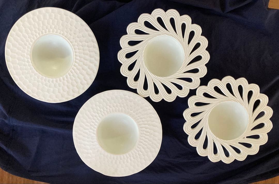 臼杵焼　皿　4枚セット