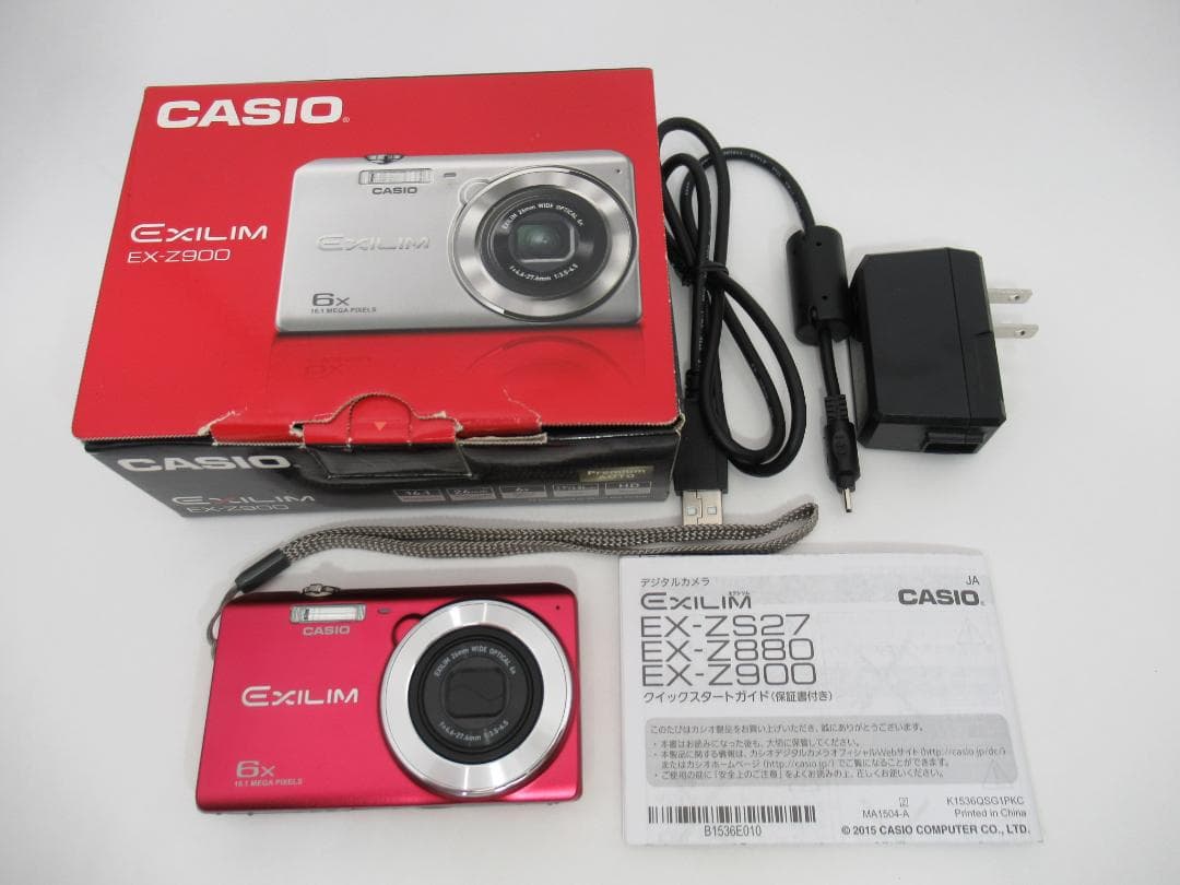 【動作品】カシオ EXILIM EX-Z900 デジタルカメラ L53