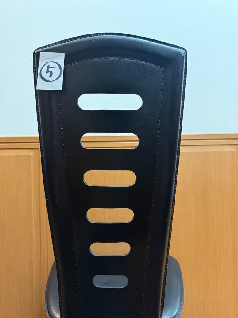 【高級・廃盤】6脚大塚家具 ハイバックダイニングチェア 8339