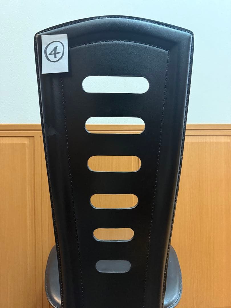 【高級・廃盤】6脚大塚家具 ハイバックダイニングチェア 8339