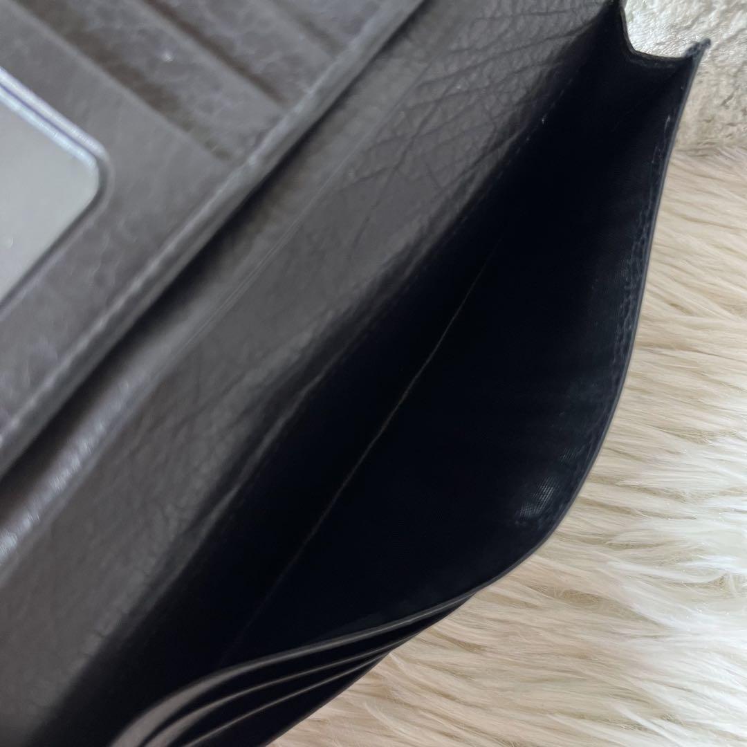 【新品未使用】オールドコーチ　レザー　かぶせ長財布　札入れ