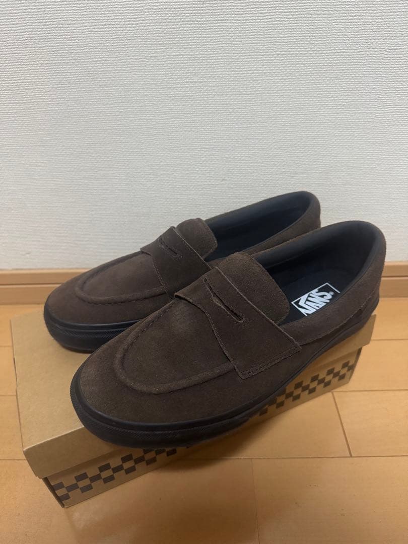 VANS スケートローファー スエードブラウン 27.0cm