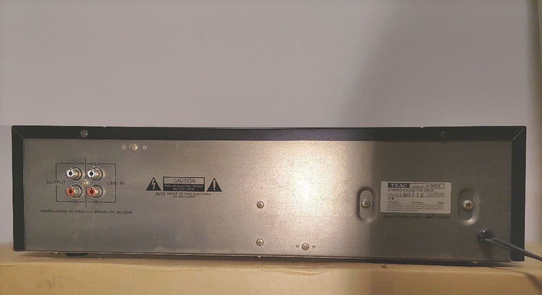 TEAC V-900X ステレオカセットデッキ 【動作品確認】