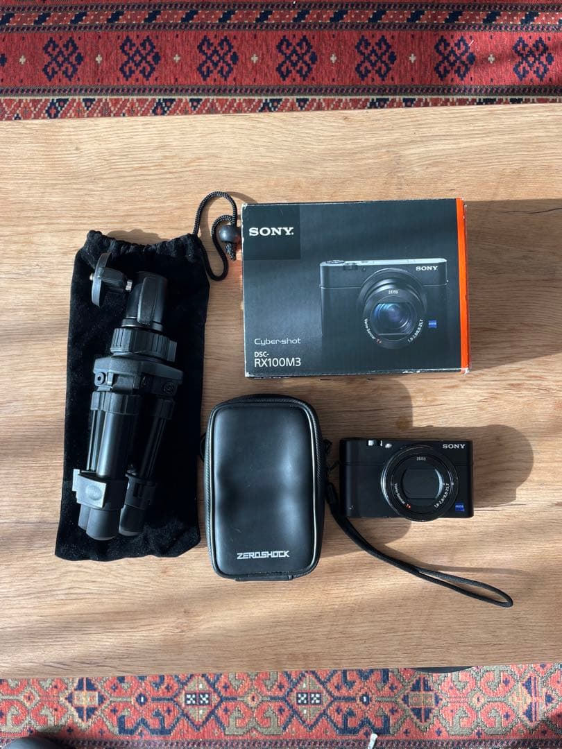 SONY RX100M3 動作確認、クリーニング済