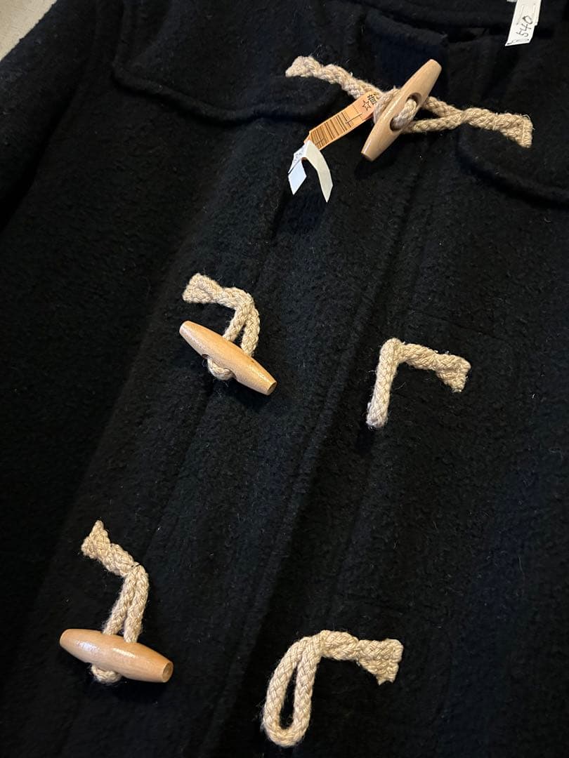 ピンクハウス　ブラック ダッフルコート