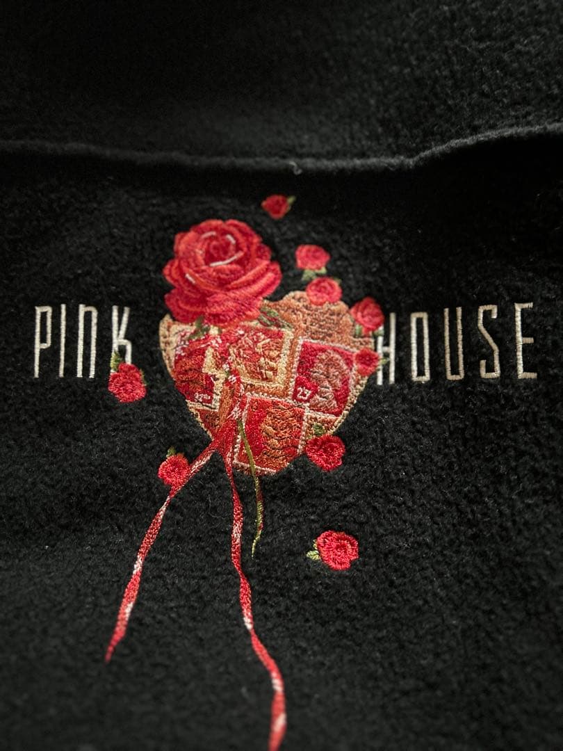 ピンクハウス　ブラック ダッフルコート