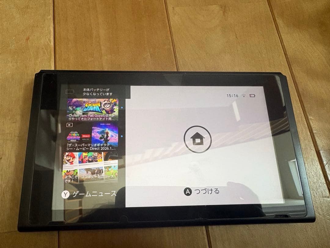 switch 本体　動作確認済み