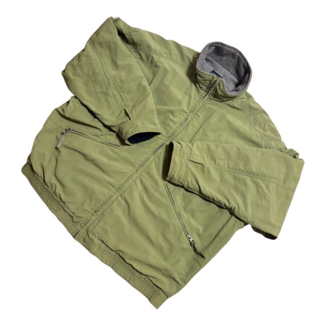 パタゴニア　シェルドシンチラ　激レア　98年　usa製 アップルグリーン