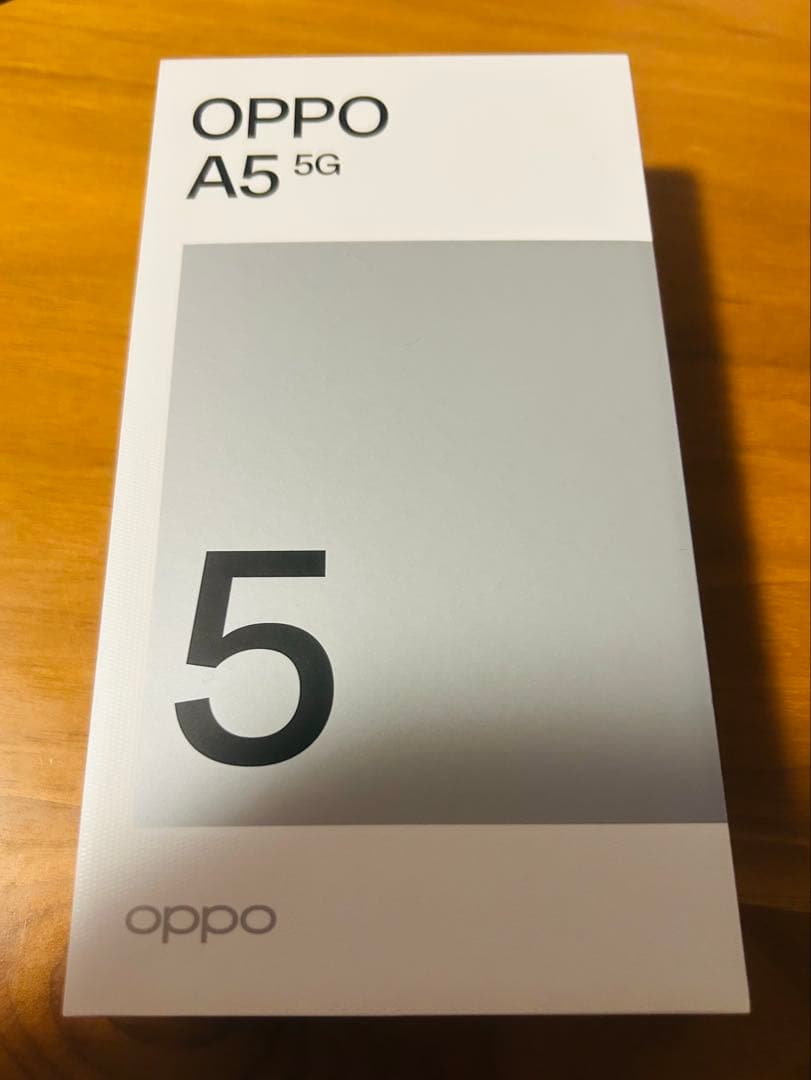 新品・動作確認済・未使用　 OPPO A5 5G ホワイト 128GB au