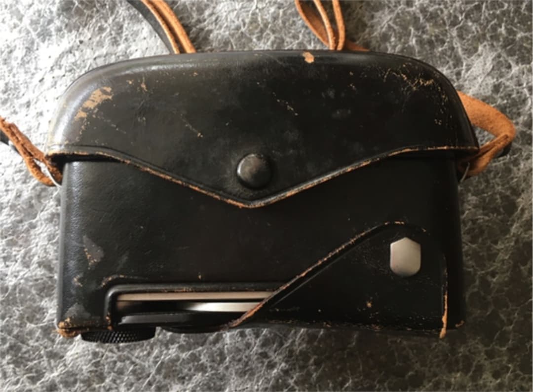 初代Canonet カメラ　革ケース付き　キャノネット　キャノン　キヤノン