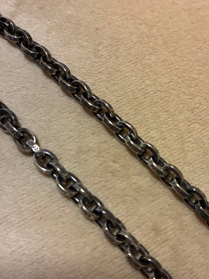 即決可能【新品未使用】クロムハーツPAPER CHAIN 24″