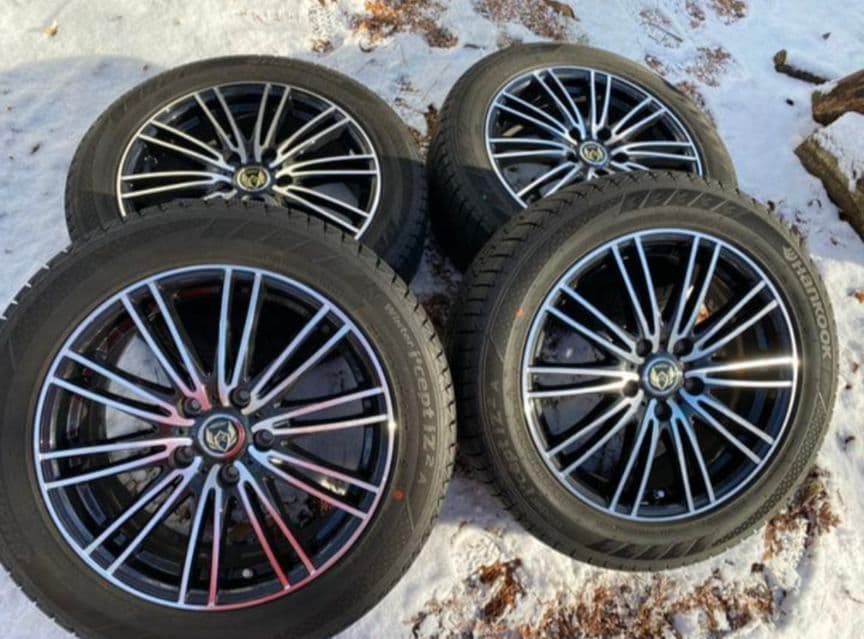 [美品] RiZLEY weds製 17インチ ホイールセット