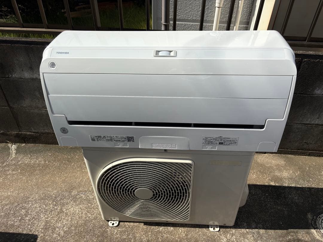 東芝2022年製エアコン本体セット|美品