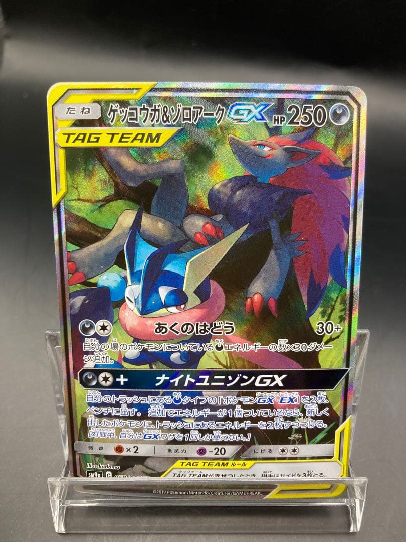 ゲッコウガ＆ゾロアークgx sa