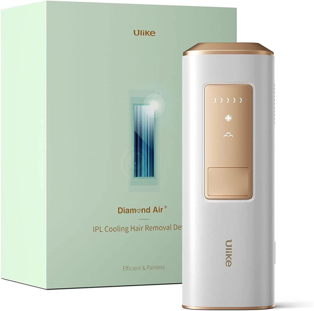 Ulike Air IP光美容器脱毛器VIO対応サファイア氷感で照射60万５段階