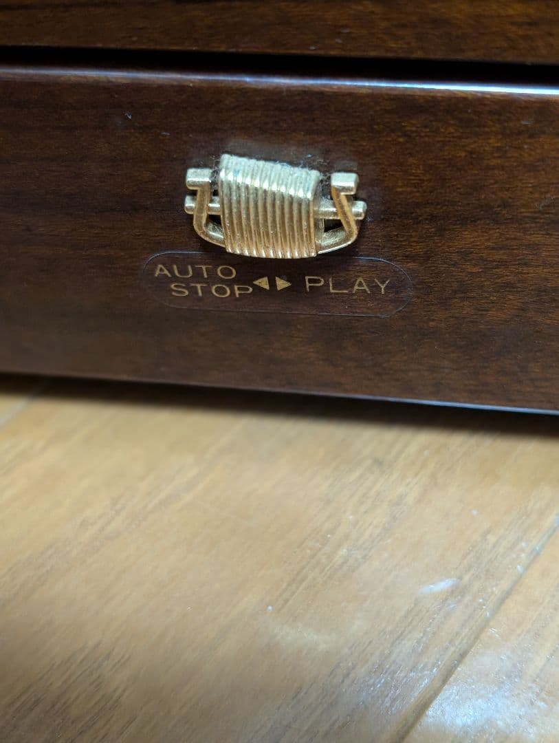 ORPHEUS 木製オルゴール50弁　 愛の賛歌　エーデルワイス