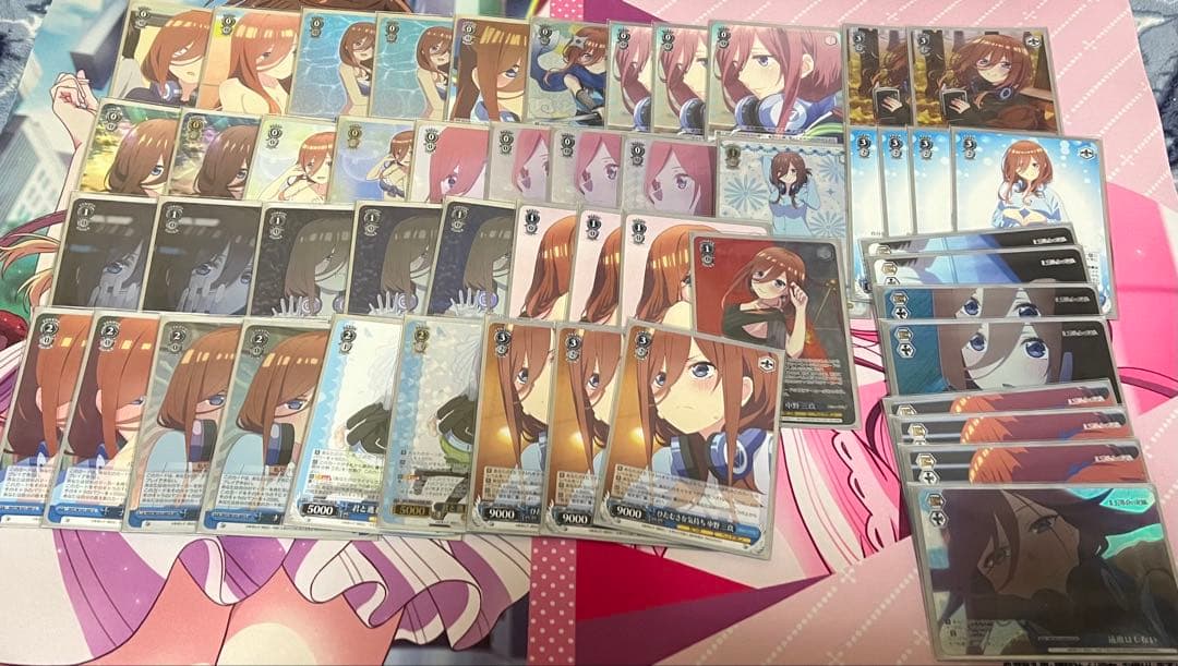 ヴァイスシュヴァルツ WS高レアリティ三玖デッキ 8門 五等分の花嫁