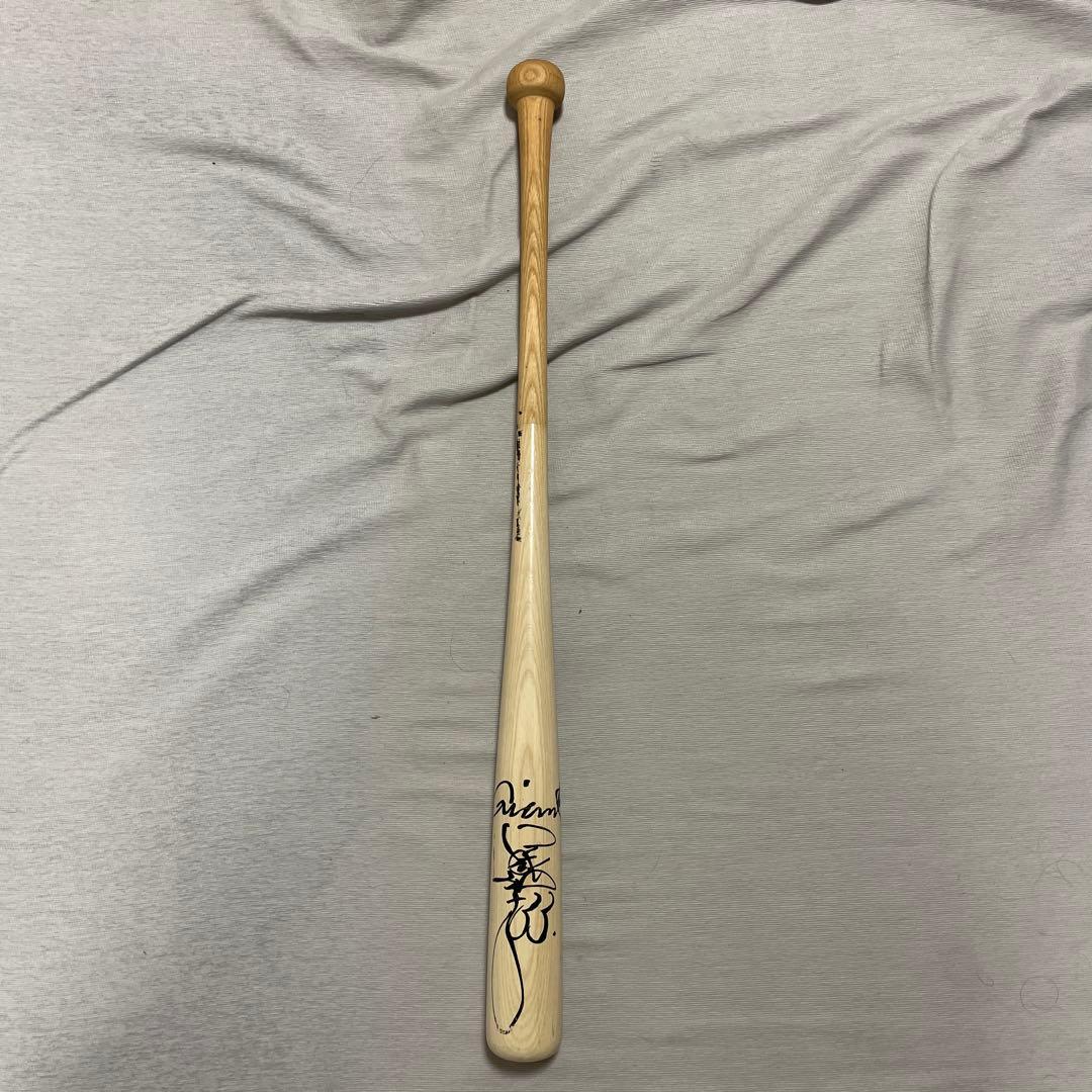 読売ジャイアンツ #33 江藤智 選手 直筆サイン入り実使用 NPBバットSSK