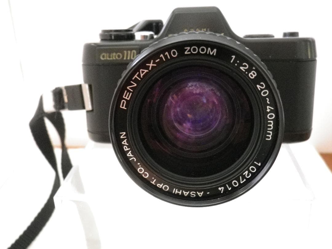 完動品 PENTAX-110 ＋110専用のズームレンズF2.8 20~40 ㎜