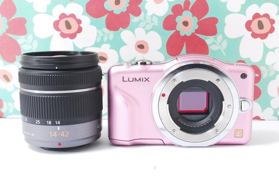❤コンパクト使いやすい❤LUMIX DMC-GF3❤スマホに転送お散歩カメラ❤