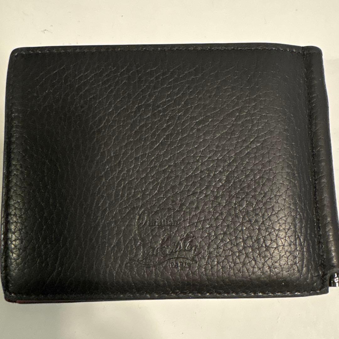 クリスチャンルブタン 二つ折り マネークリップ