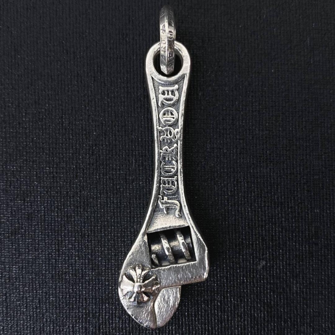 CHROME HEARTS シルバー FUCKYOU クロス スパナ ペンダント