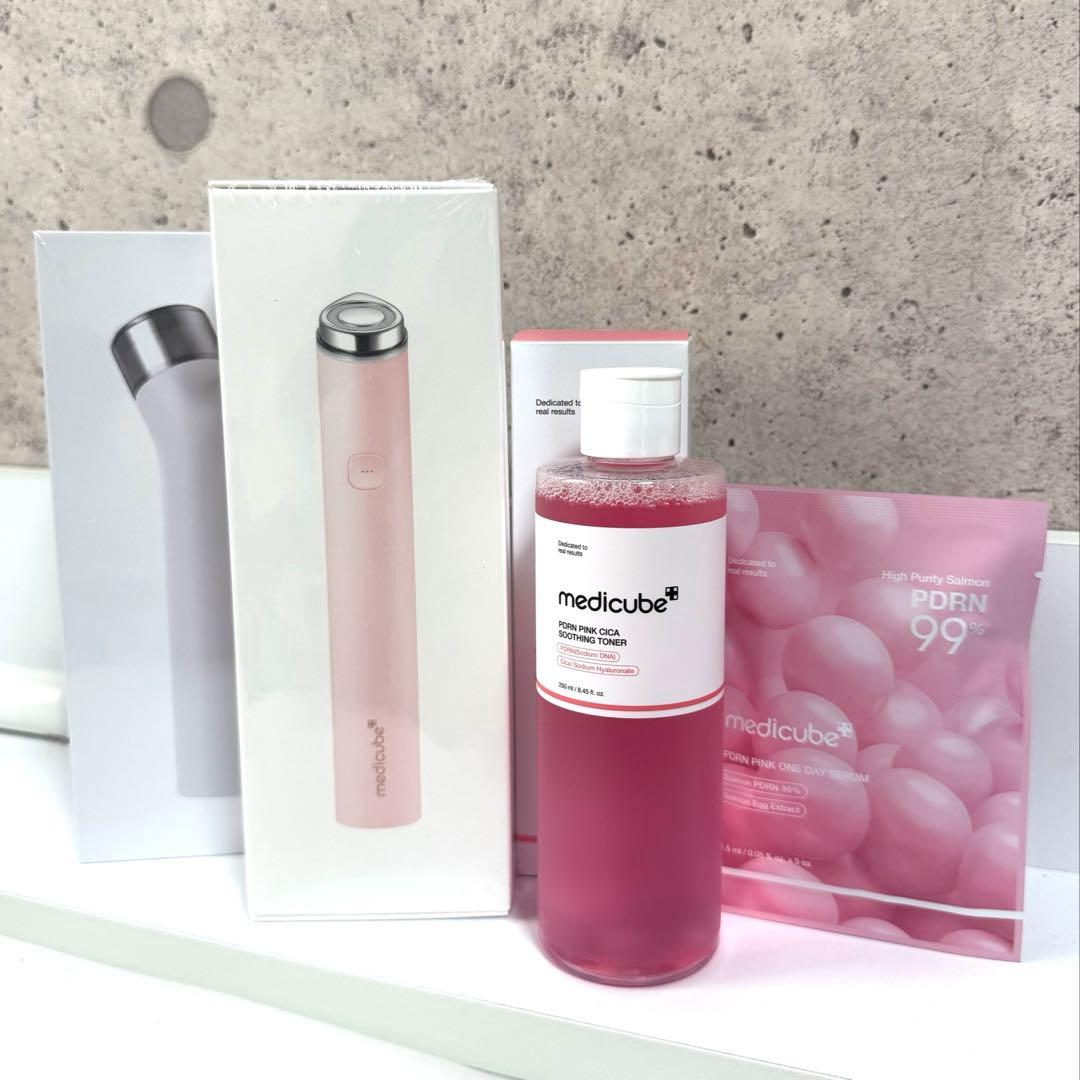 メディキューブ 美顔器 化粧水 美容液 ミストデバイス セット