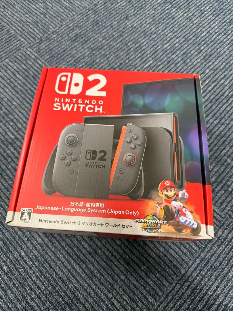 Nintendo Switch 2 マリオカートワールドセット　新品未使用品