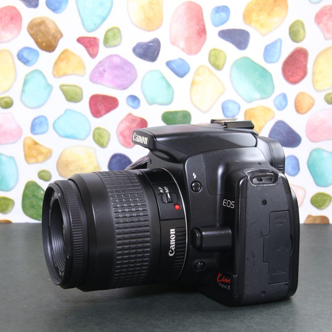 ♥︎◇おすすめ♪ 大人気一眼レフ♪ ◇Canon EOS KISS X ◇ブラック