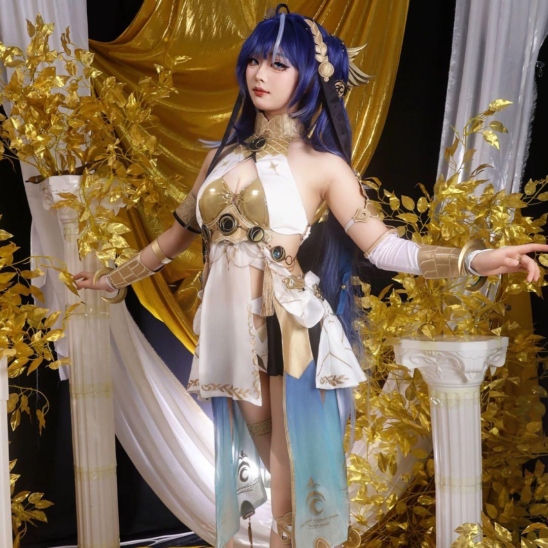 【最終値下げ】鳴潮 ユーノ コスプレ衣装 フルセット S 靴 ウィッグ