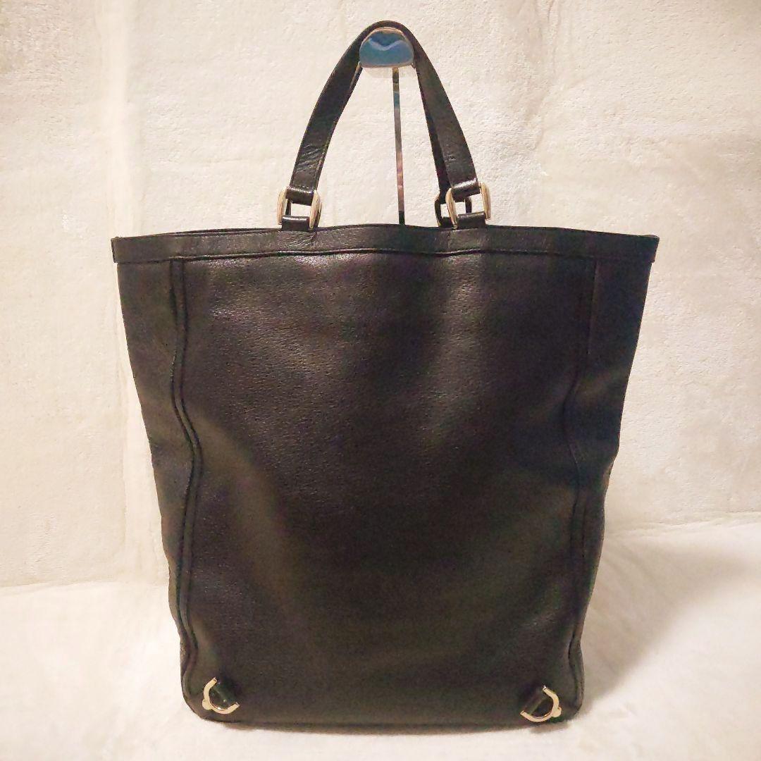 【専用】グッチ ハンド トートバッグ アビー レザー GGキャンバス 黒