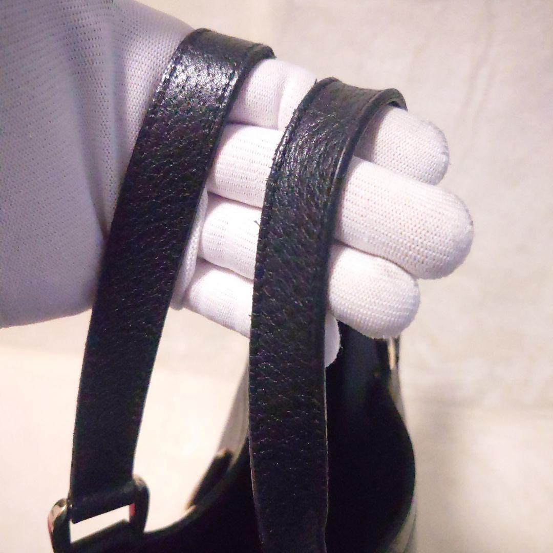 【専用】グッチ ハンド トートバッグ アビー レザー GGキャンバス 黒