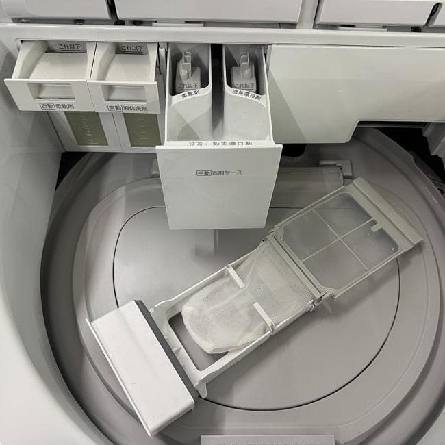 地域限定送料無料　美品 パナソニック 洗濯乾燥機 自動投入 NA-FW80K7