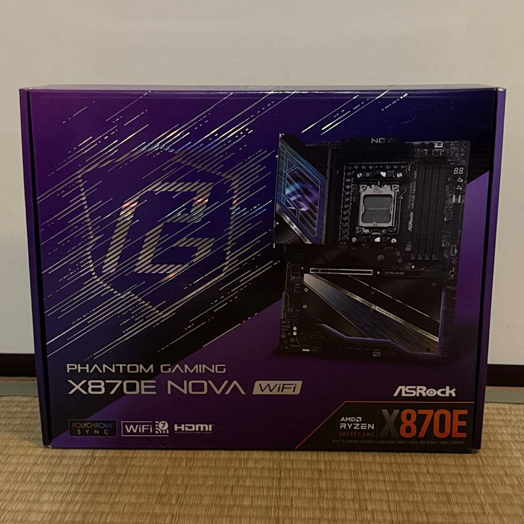 ASRock X870E NOVA WiFi マザーボード
