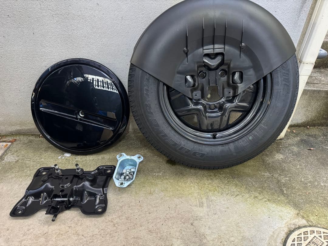ジムニーJB64 新車外し　スペアタイヤセット　175/80R16
