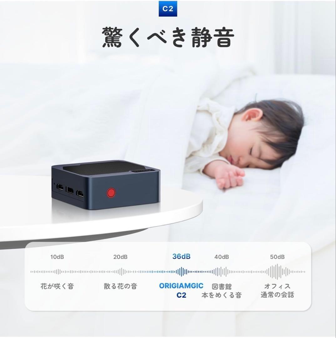 12世代Intel Twin Lake-N150 ミニPC 12GB+512G