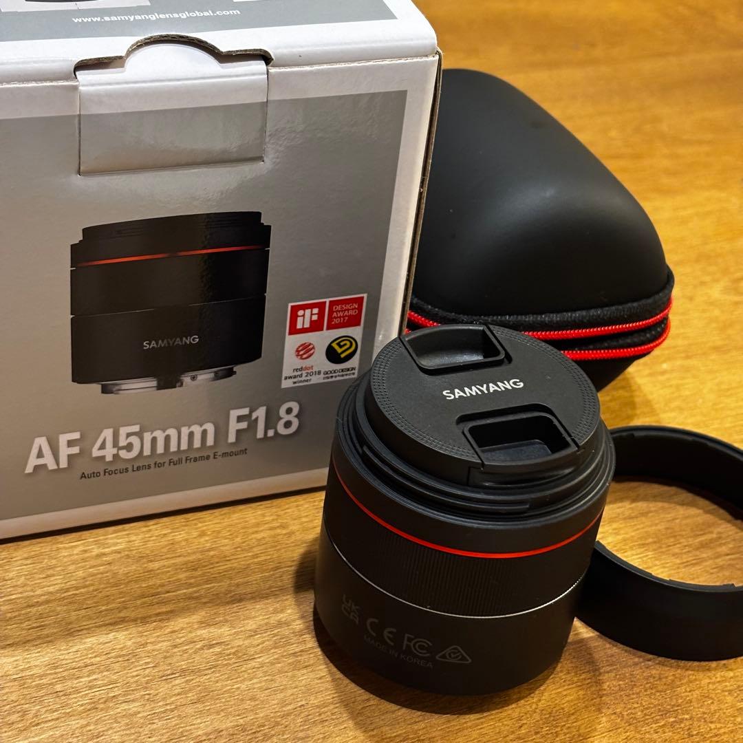 SAMYANGレンズ 45mm F1.8