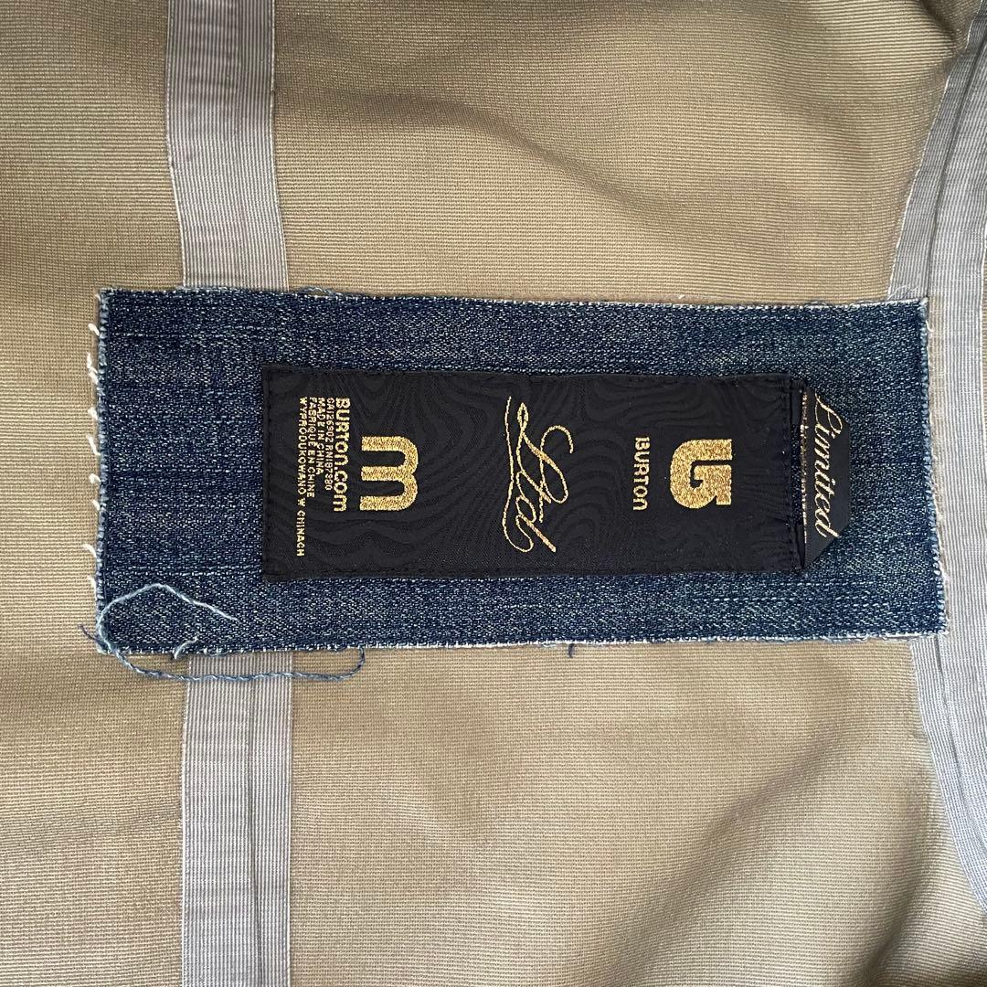 バートン デニムジャケット BURTON古着 GORE-TEX スノーボード