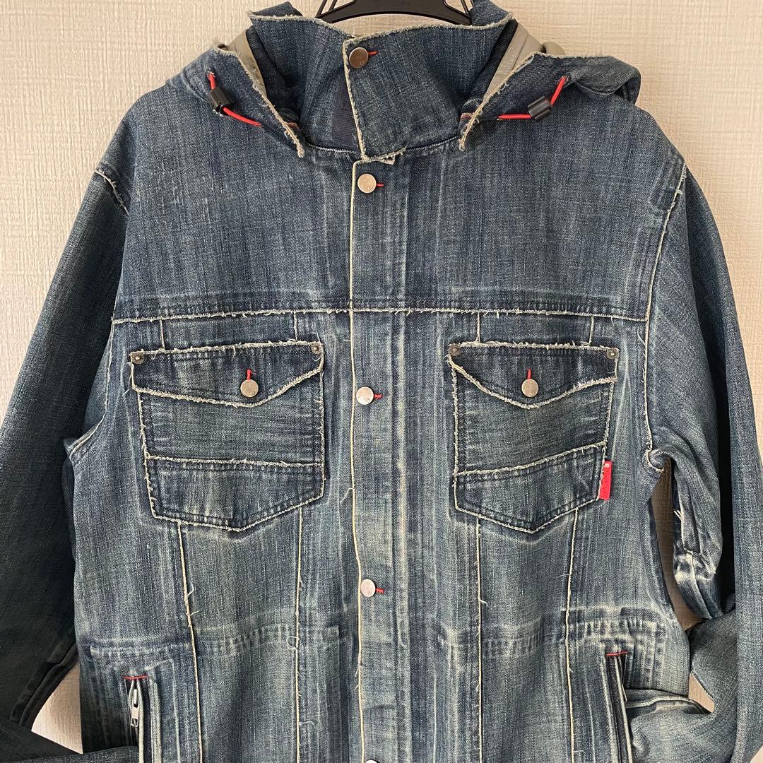 バートン デニムジャケット BURTON古着 GORE-TEX スノーボード