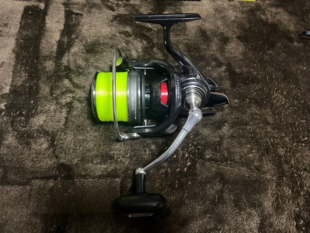 【zxcvbnm】トーナメント ISO 5000遠投 スプール+ライン付属