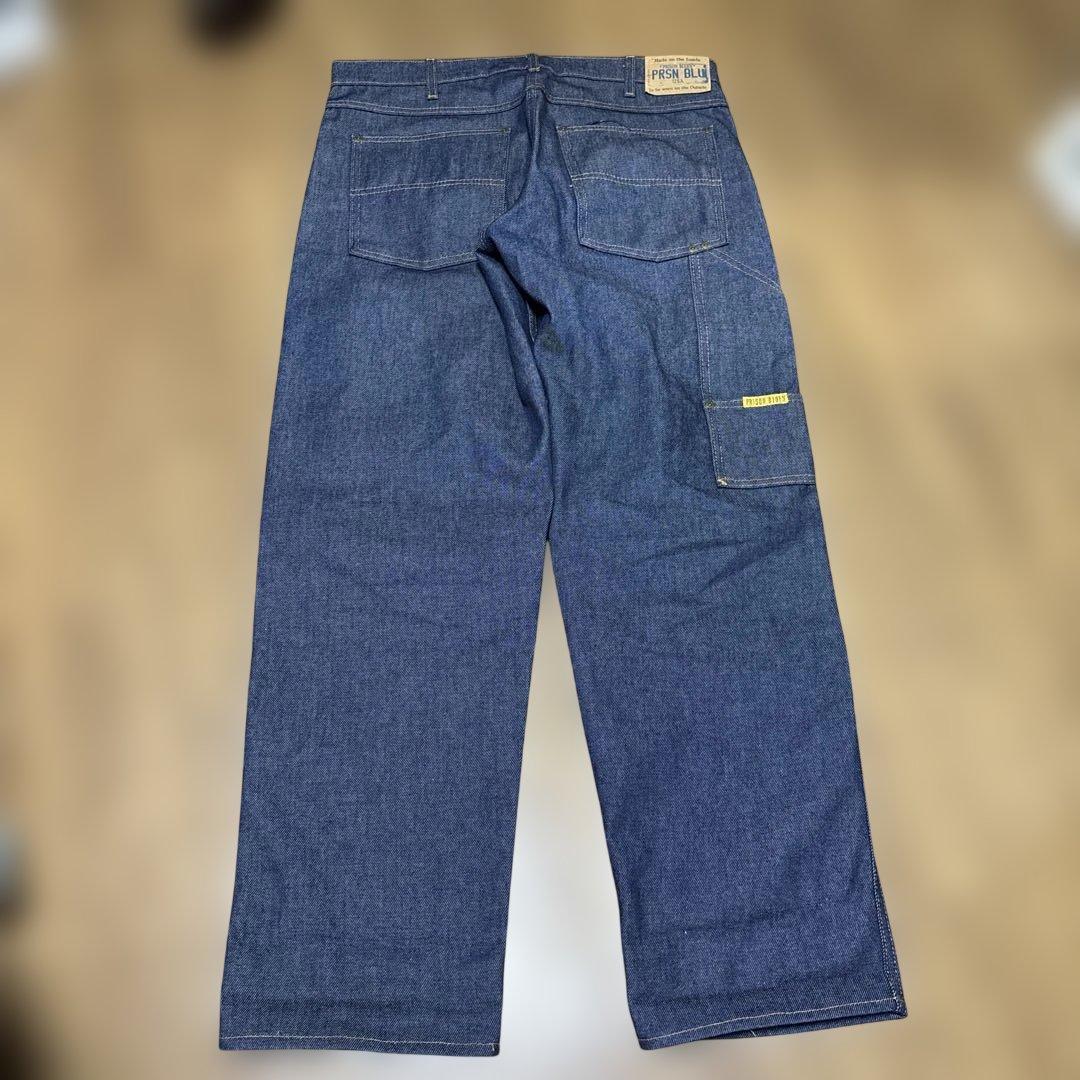 PRISON BLUES ダブルニー　デニムパンツ　w36 超美品