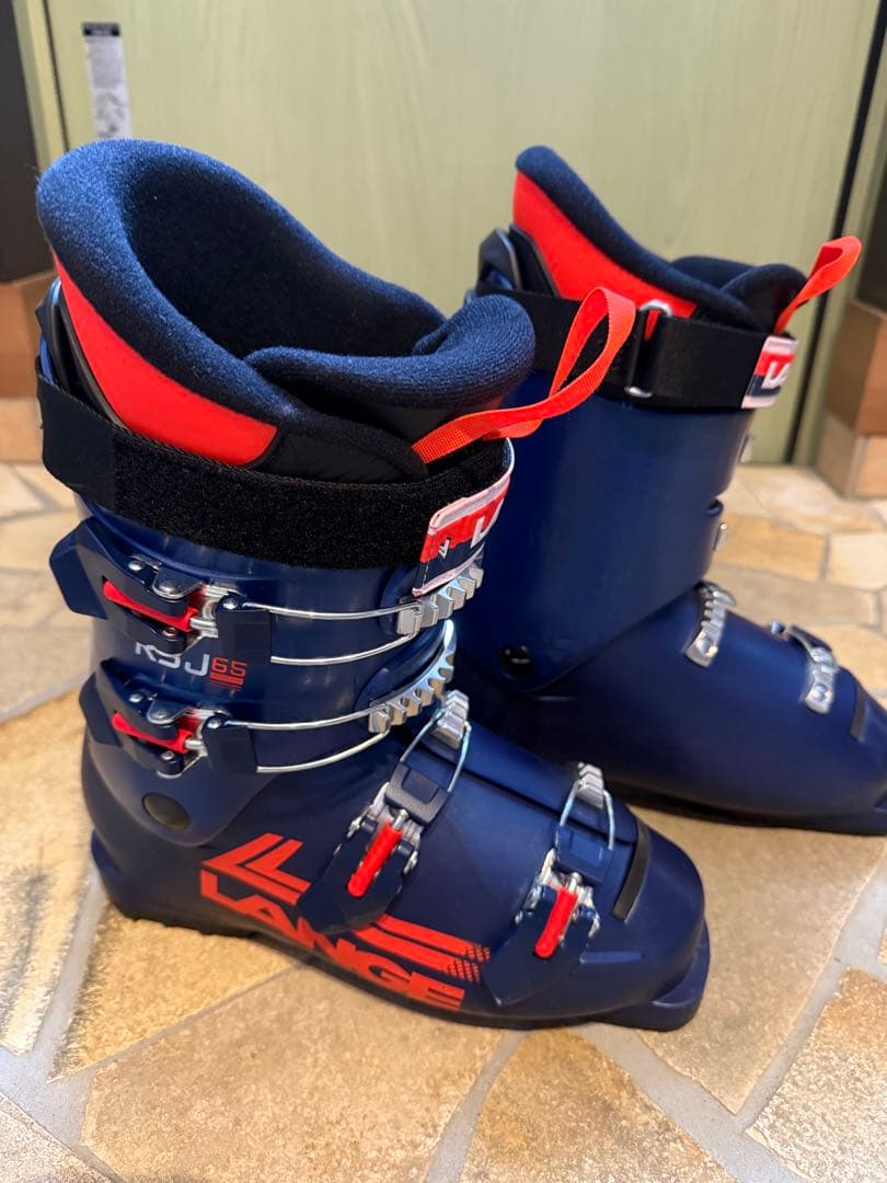 LANGE RSJ 65 スキーブーツ 25.5 ネイビー/レッド