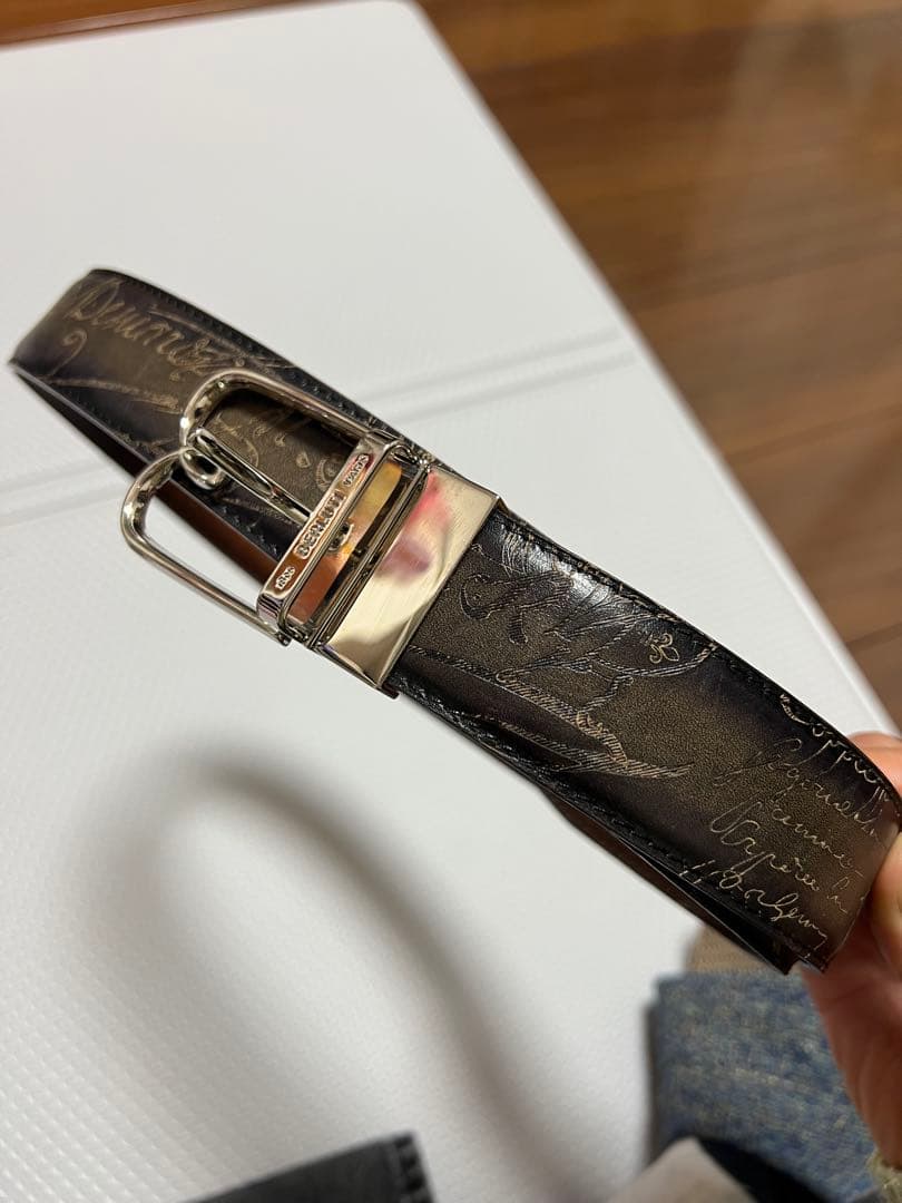 k*i様 【BERLUTI ベルルッティ】 レザー/ベルト/ブランド　　リバーシ