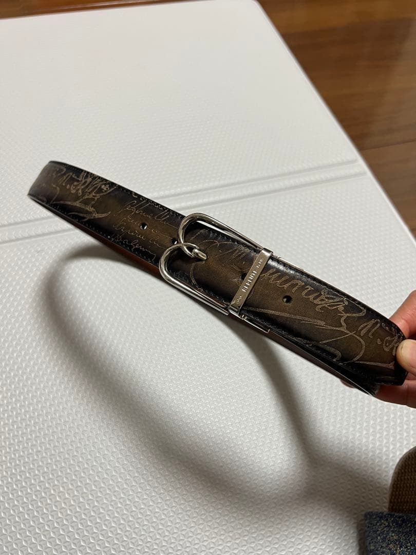 k*i様 【BERLUTI ベルルッティ】 レザー/ベルト/ブランド　　リバーシ