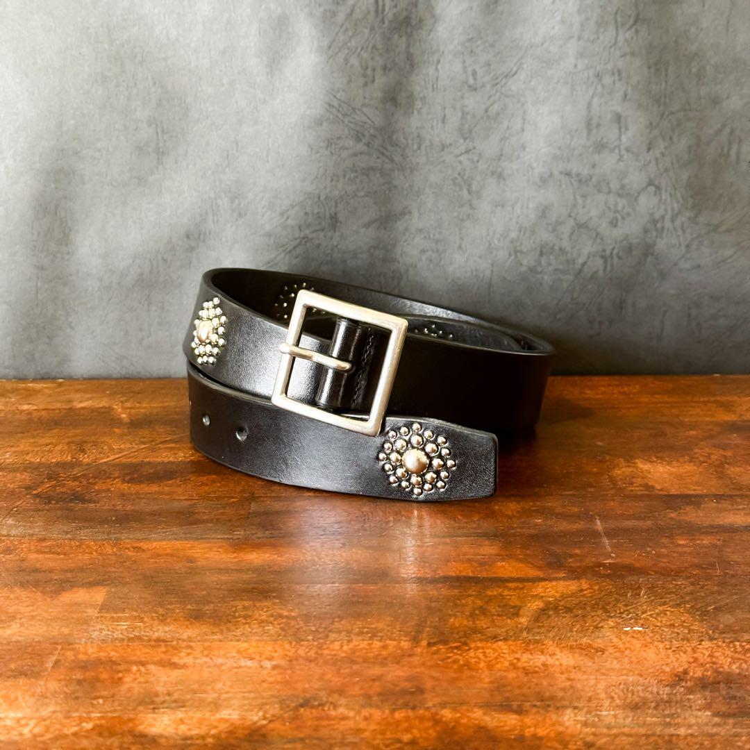 ハンドメイドスタッズベルトGS05 35mm34inch