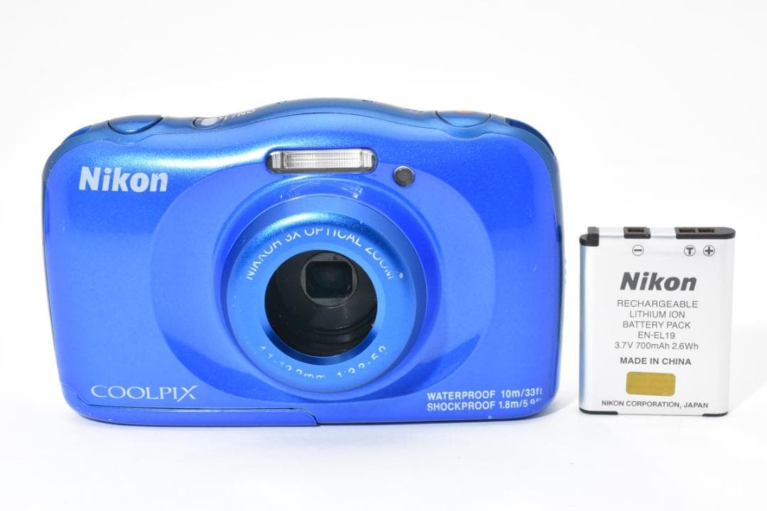 ニコン　Nikon COOLPIX W100 ブルー《動作確認済・すぐ使えます》